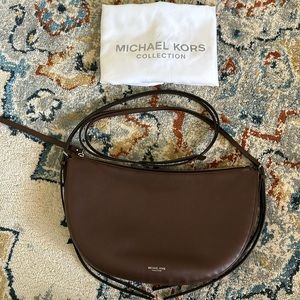 Michael Kors Collection Sedona Leather Crossbody Bag